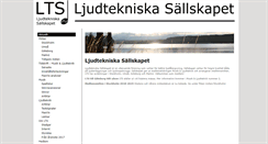 Desktop Screenshot of lts.a.se