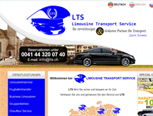 Tablet Screenshot of lts.ch